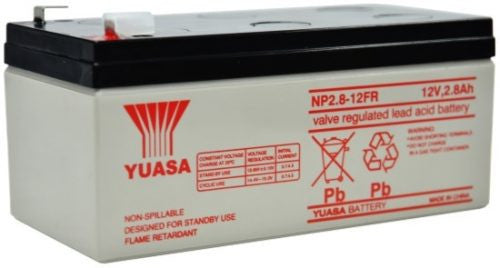 Yuasa NP2.8-12FR NP Stationary Power 12V 2.8Ah AGM Deep-Cycle Battery Sealed - Image 1