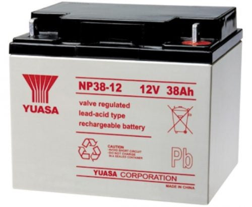Yuasa NP38-12BFR NP Stationary Power 12V 38Ah AGM Deep-Cycle Battery Sealed - Image 1