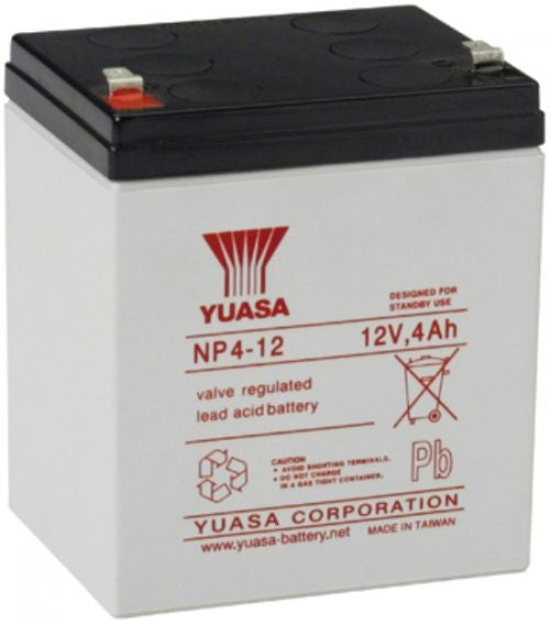 Yuasa NP4-12FR NP Stationary Power 12V 4Ah AGM Deep-Cycle Battery Sealed - Image 1