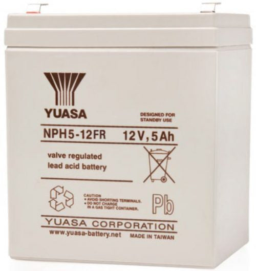 Yuasa NPH5-12FR NP Stationary Power 12V 5Ah AGM Deep-Cycle Battery Sealed - Image 1
