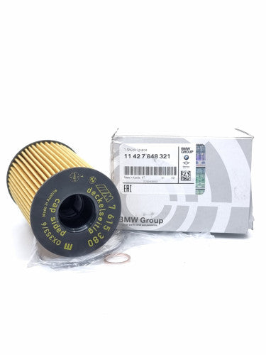 BMW Engine Oil Filter Kit - Genuine BMW 11427848321 - F10 M5 S63B44