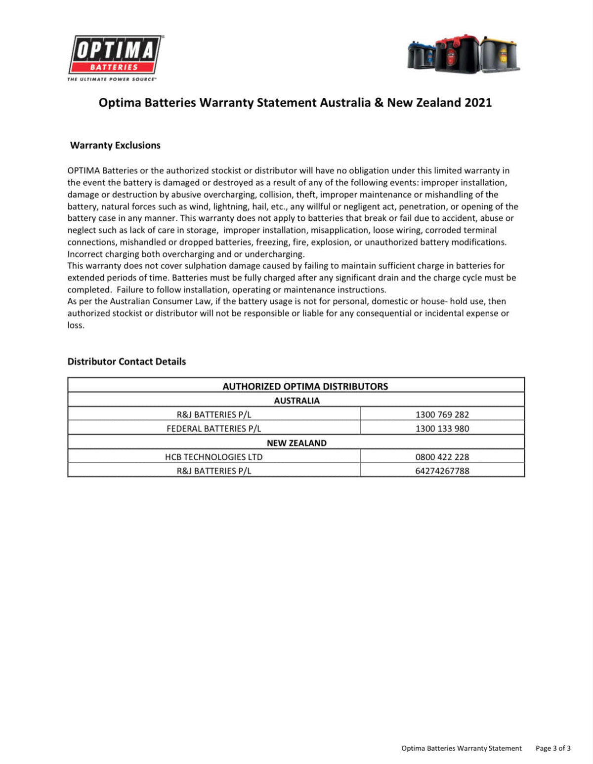 Optima YELLOWTOP D31A AGM Deep Cycle & Starting Battery – 12V 975CCA 75Ah - Image 4