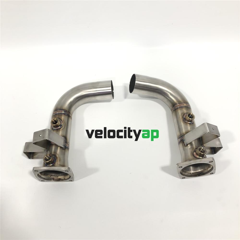 VelocityAP Porsche 991.2 Carrera 3.0T Cat Delete Race Pipes