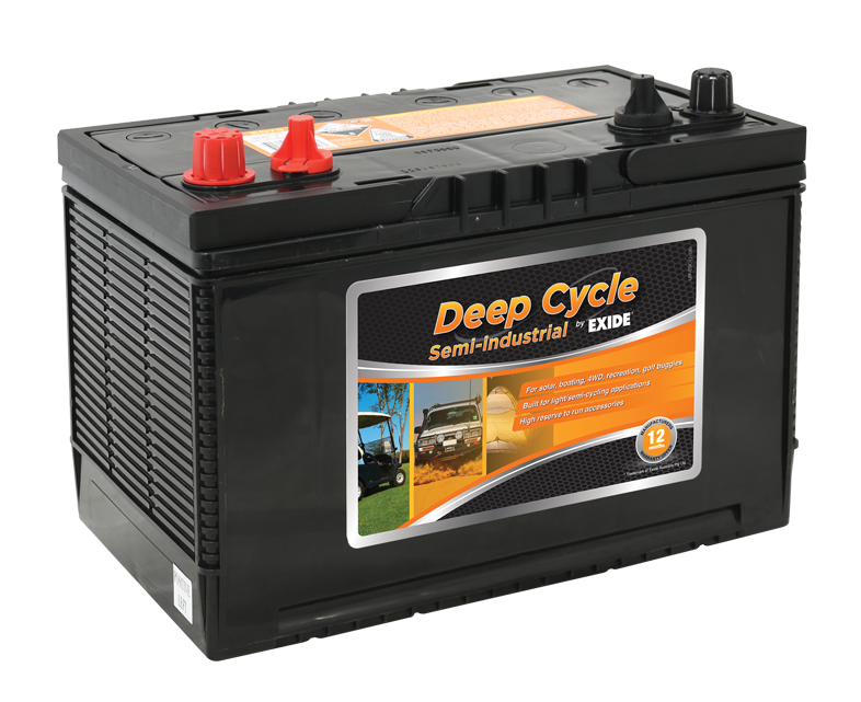 EXIDE C27DC 12V 105Ah Deep Cycle Battery - Image 1
