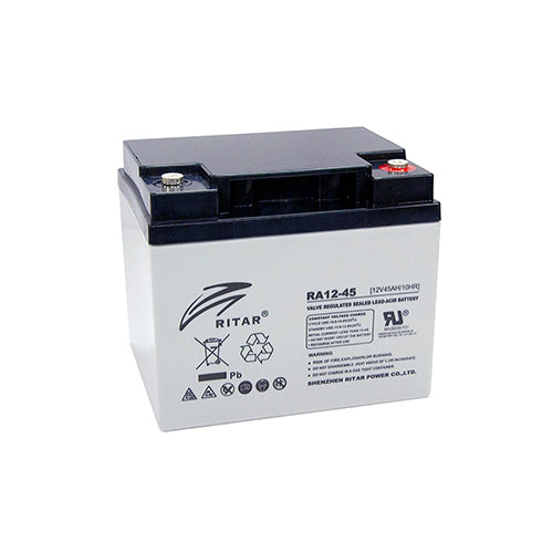 Ritar RA12-45 12V 45Ah AGM SLA Deep Cycle Battery - Image 1
