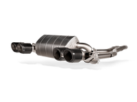 Akrapovic BMW G87 M2 Evolution Line with Carbon Tailpipes, Stainless Steel Link Pipes