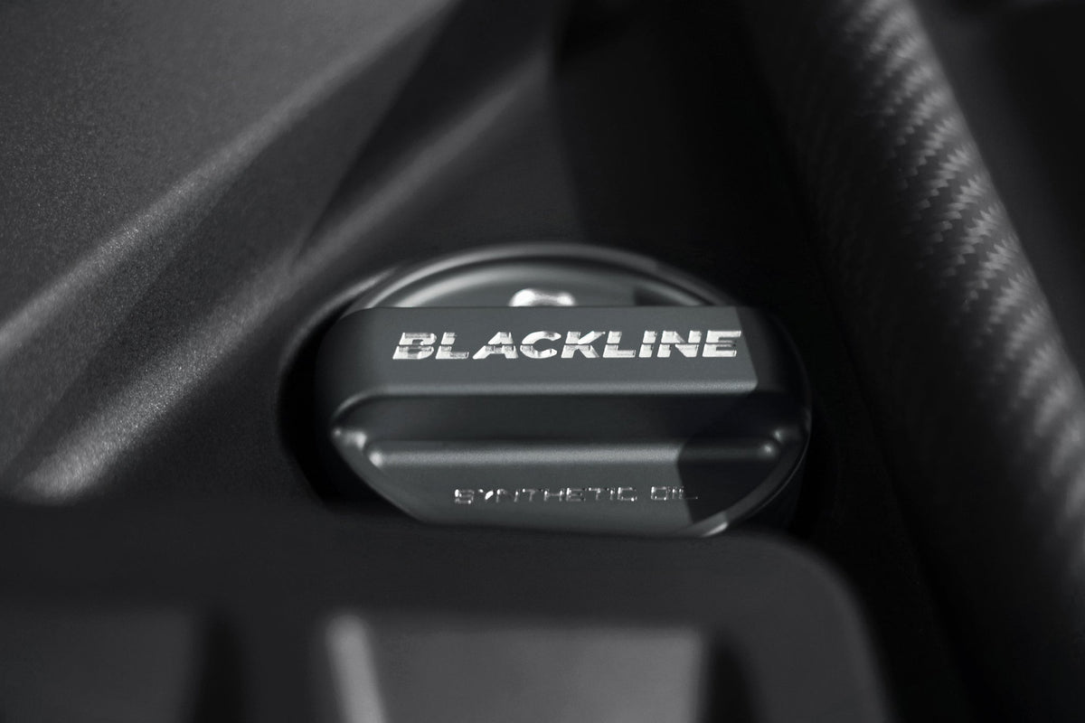 Goldenwrench Supply BMW 2021+ S58 Engine BLACKLINE Performance Edition Engine Cap Sets (Oil Cap / Coolant Caps)
