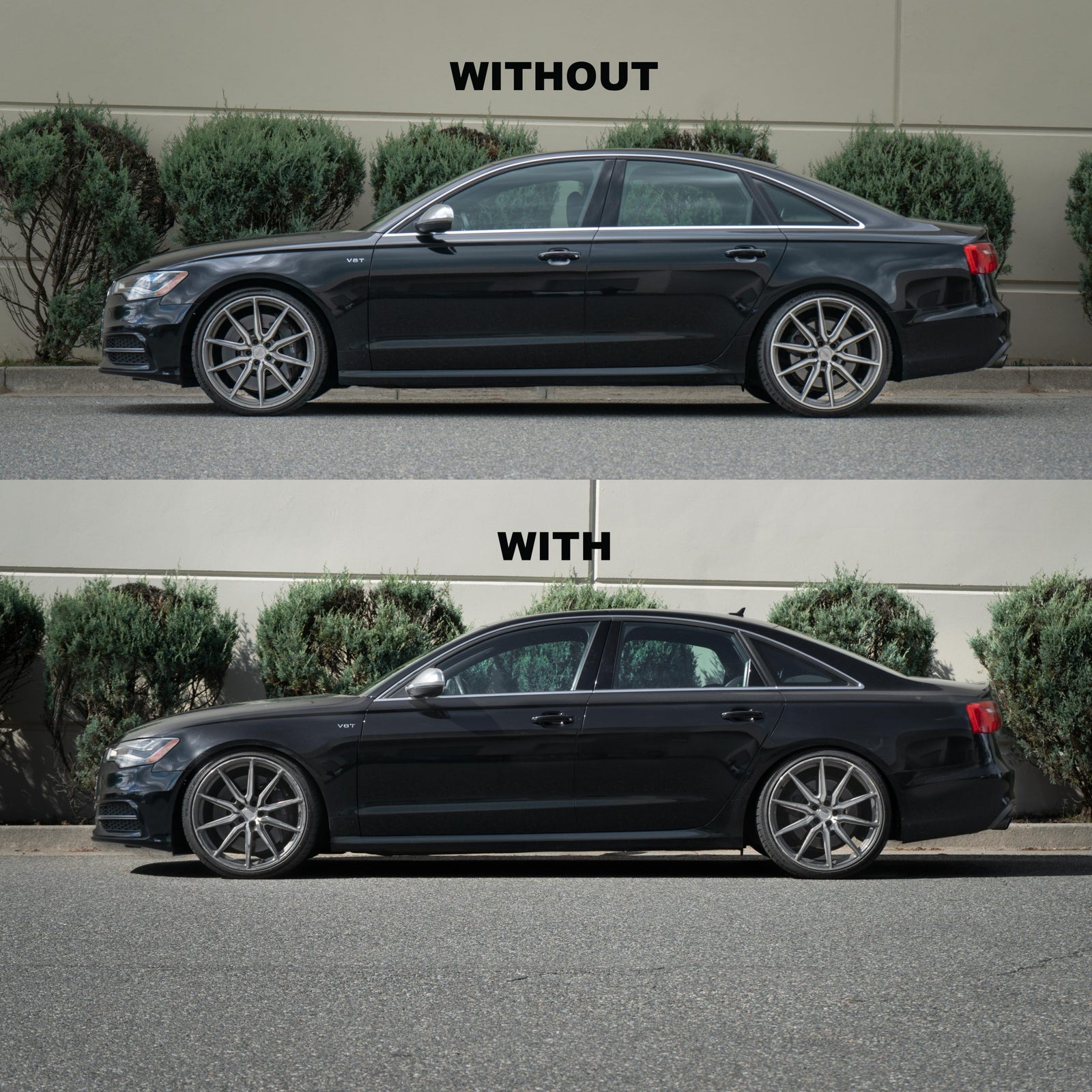 CTS Turbo Adjustable Lowering Links AUDI C7/D4 A6/A7/S6/S7/S8 and with Air Suspension