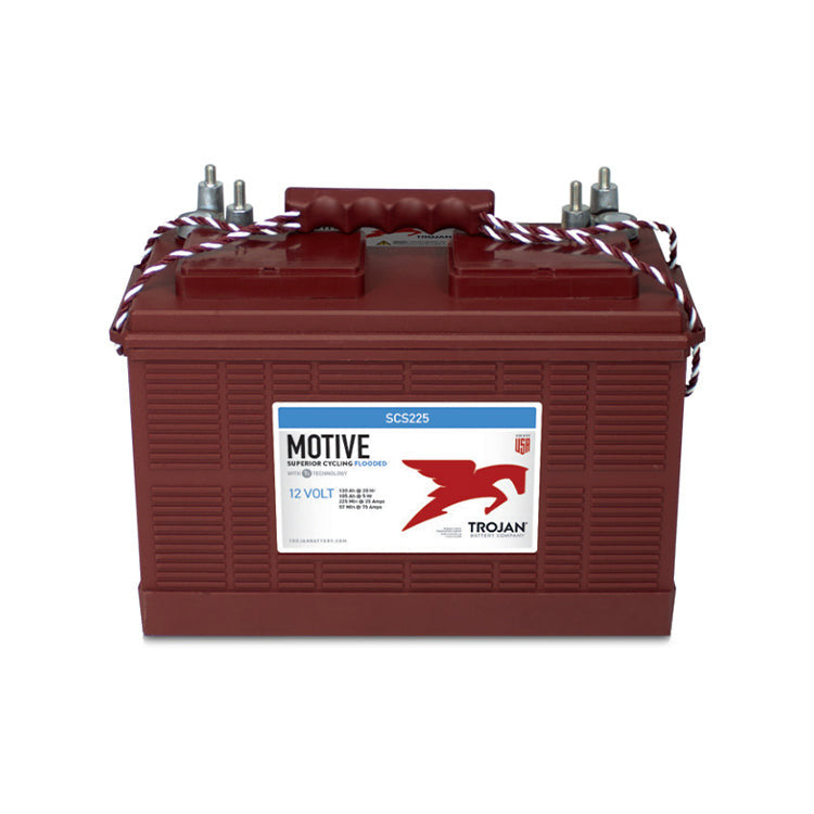 Trojan SC225 12V 130Ah Deep Cycle Battery - Image 1