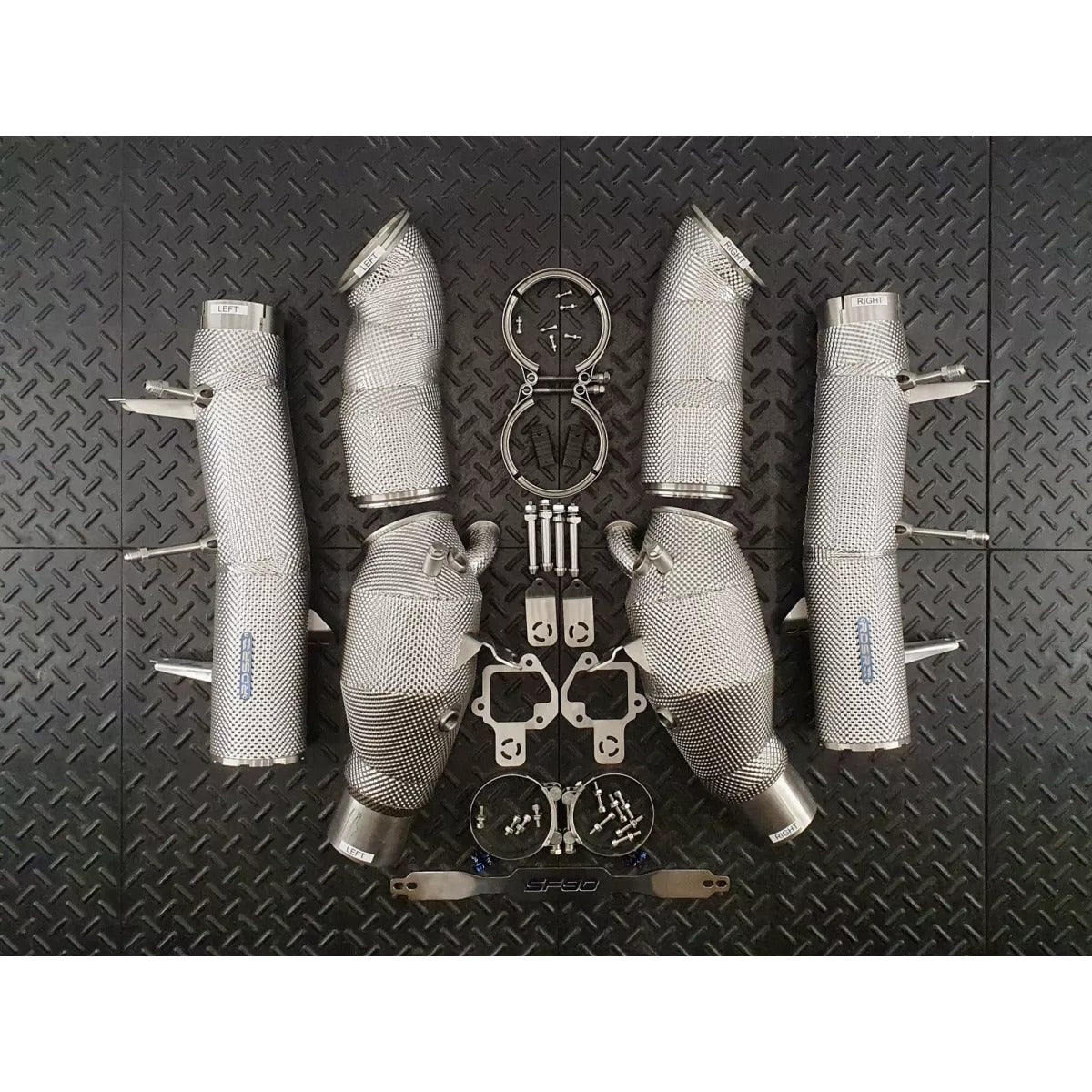 Redstar Ferrari SF90 Turbo Back Exhaust System