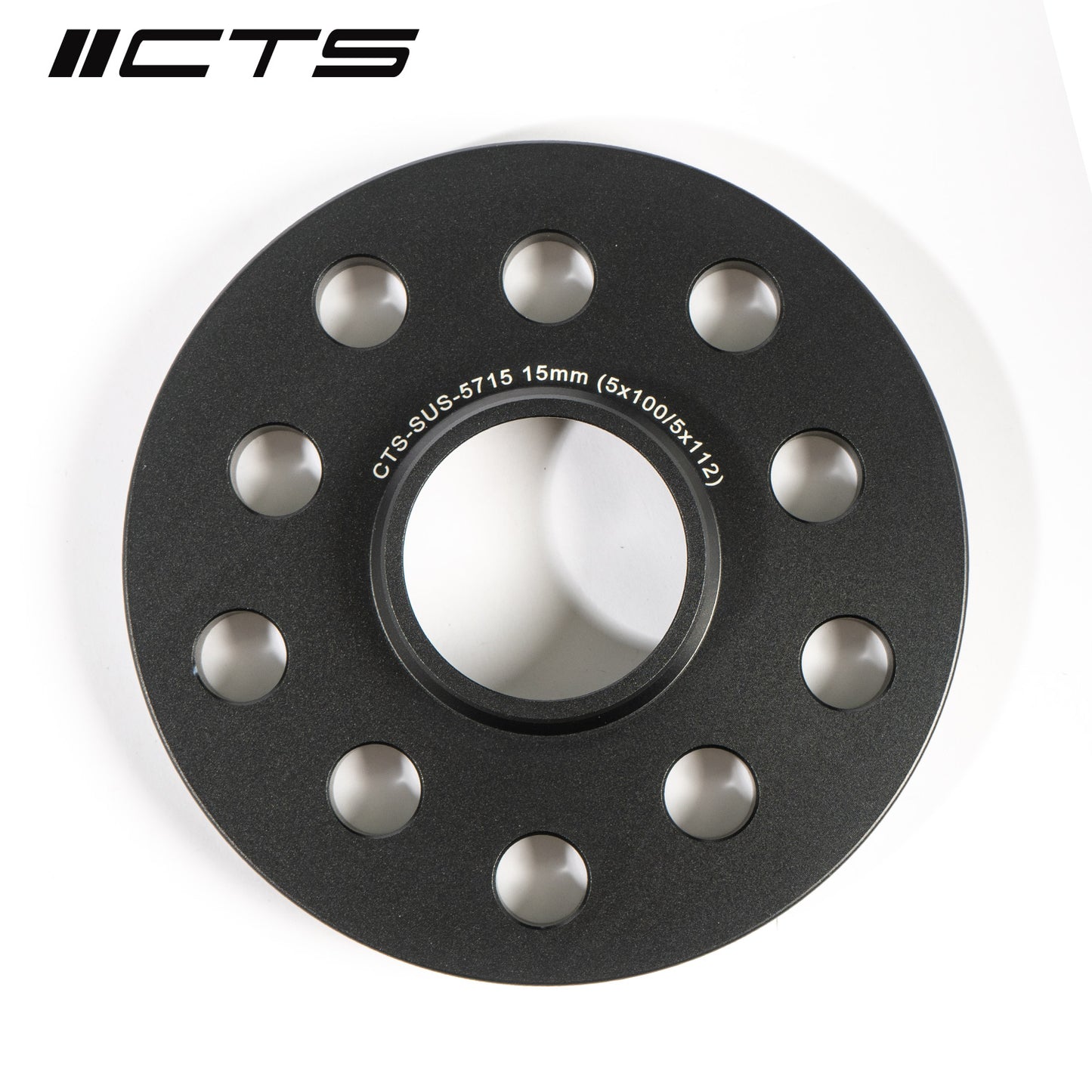 CTS Turbo Hubcentric Wheel Spacers (with Lip) +15mm | 5x100 | 5x112 CB 57.1 - VW/AUDI