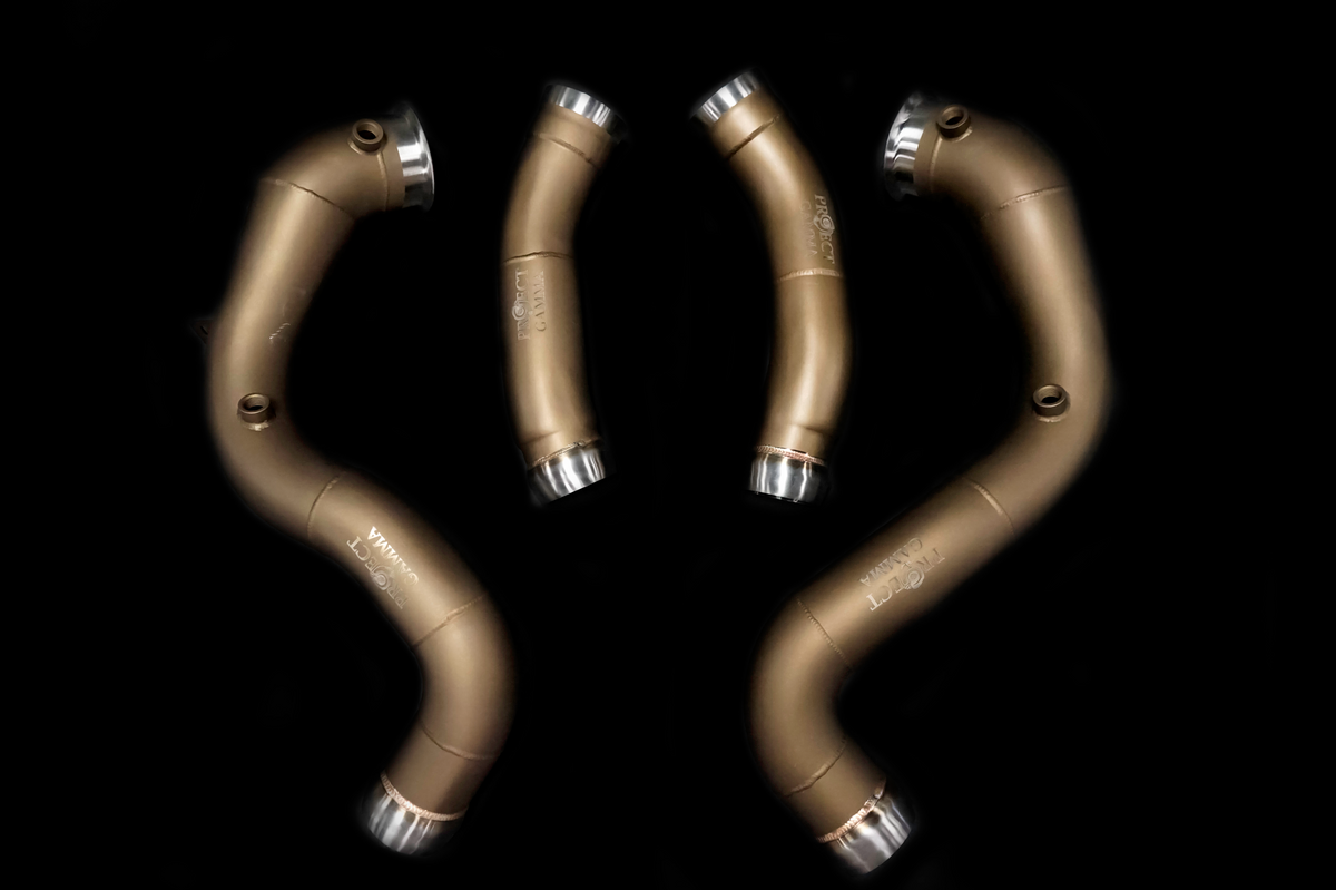 ProjectGamma Mercedes-Benz C63 Downpipes and Project Gamma Tune Package