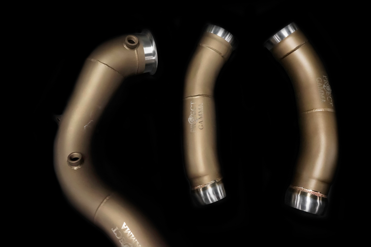 ProjectGamma Mercedes-Benz C63 Downpipes and Project Gamma Tune Package