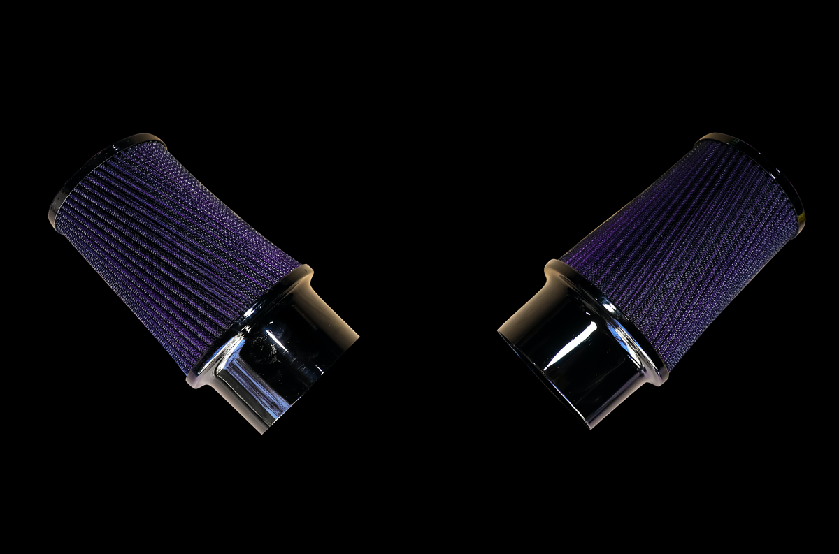ProjectGamma Performance Air Filter Set (2 Pack) – For Short Extension Intakes