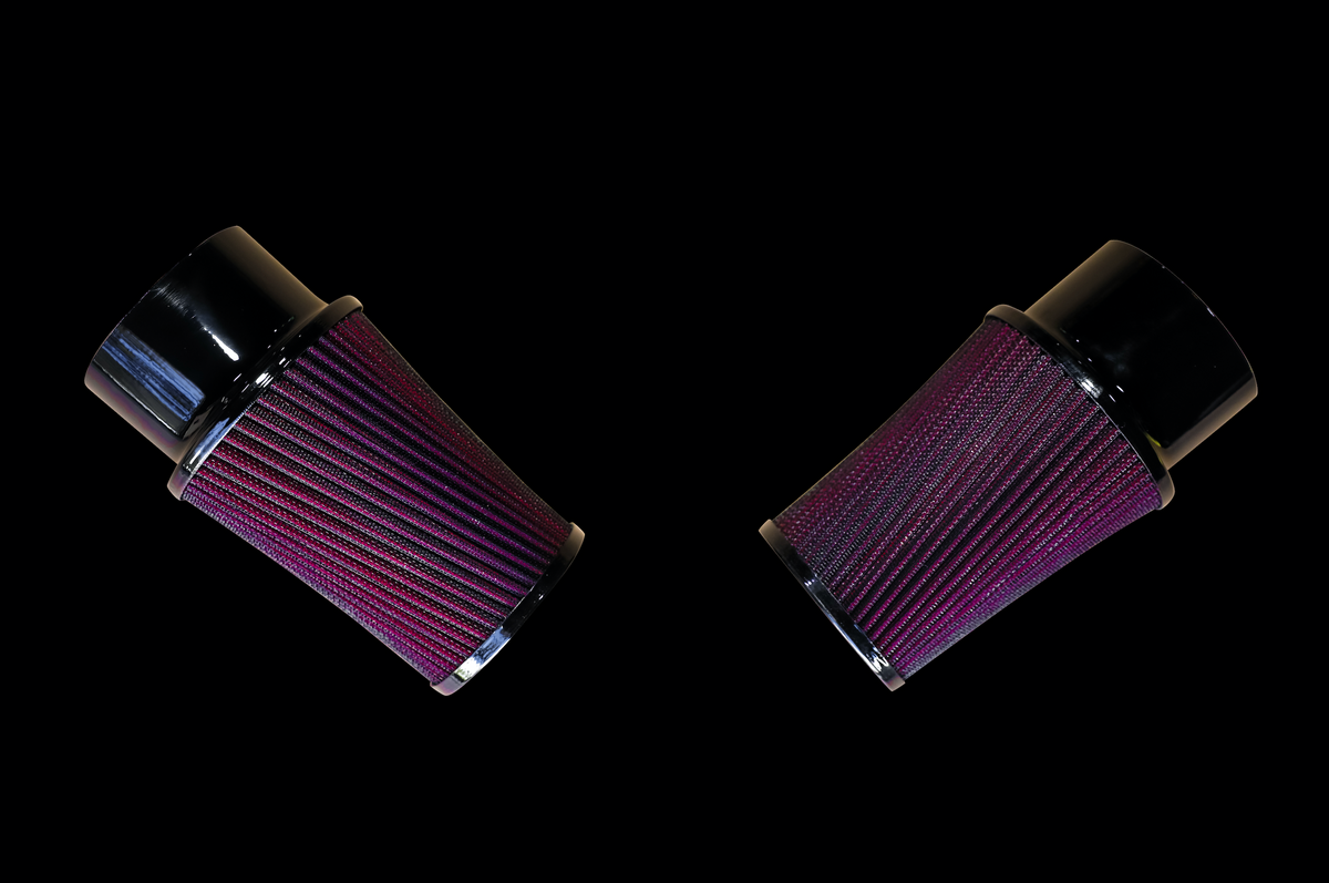 ProjectGamma Performance Air Filter Set (2 Pack) – For Short Extension Intakes