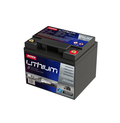 Amptech ATLS12-50 Deep-Cycle Leisure Lithium Battery 640Wh - Image 1