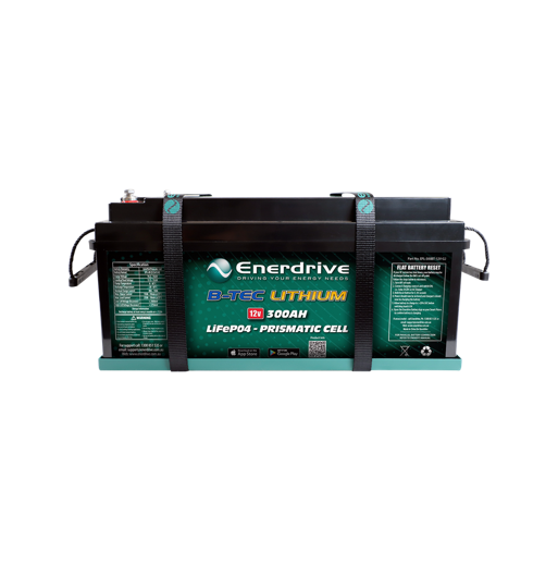 Enerdrive B-TEC Gen2 LiFePO4 Leisure Battery - 12V 300Ah - Image 1