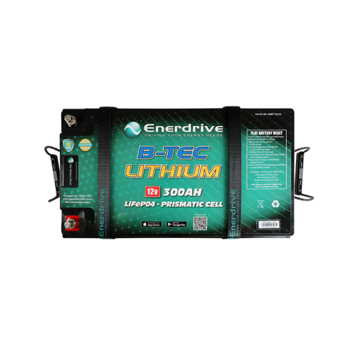Enerdrive B-TEC Gen2 LiFePO4 Leisure Battery - 12V 300Ah - Image 2