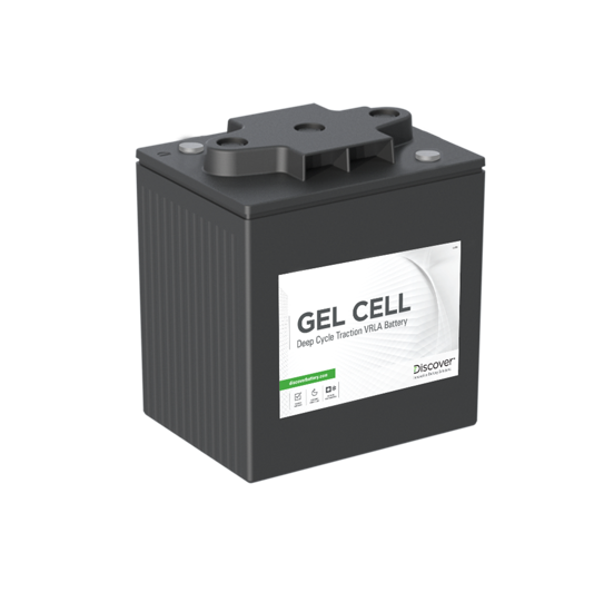 Discover EV506G-180 Deep Cycle Gel Battery - 6V 210Ah - Image 1