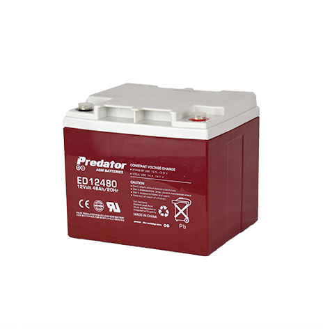 Predator ED12480 Deep Cycle AGM Battery - 12V 48Ah - Image 1
