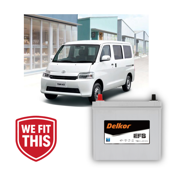 Delkor Toyota TownAce Stop Start Battery (2020-onwards) - Image 1