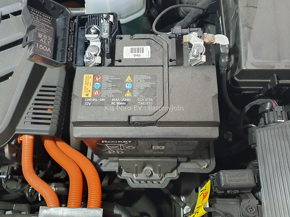 Delkor Kia Niro Hybrid PHEV EV 12V Auxiliary Battery (2016-2022) - Image 2