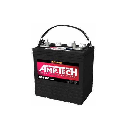 Super Charge SuperCharge AMP-TECH 8V 165Ah Deep Cycle Battery GC2-8V - Image 1