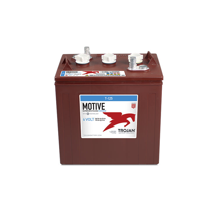 Trojan T-125 Deep Cycle Battery 6V 240AH - Image 1