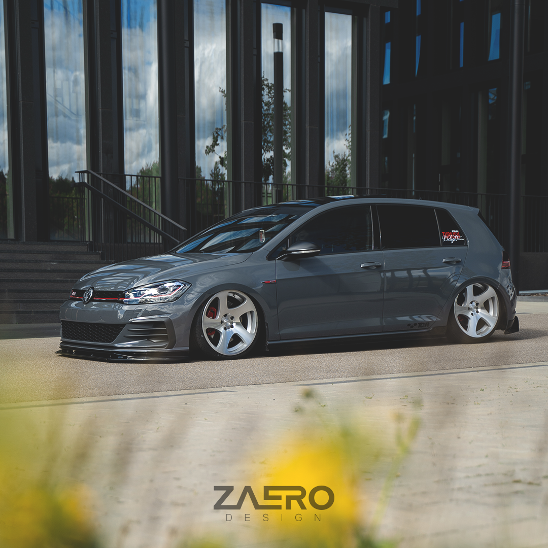 Zaero Design EVO-1 Front Lip/Splitter for Volkswagen Golf GTI TCR MK7.5 2018-2021