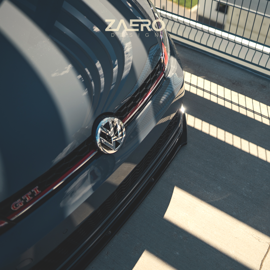 Zaero Design EVO-1 Front Lip/Splitter for Volkswagen Golf GTI TCR MK7.5 2018-2021