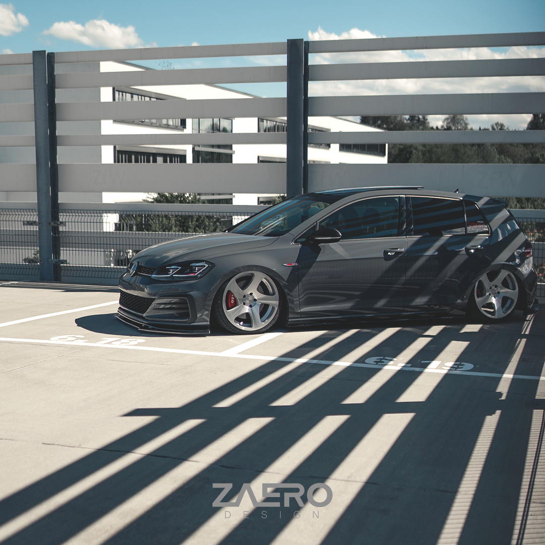 Zaero Design EVO-1 Front Lip/Splitter for Volkswagen Golf GTI TCR MK7.5 2018-2021