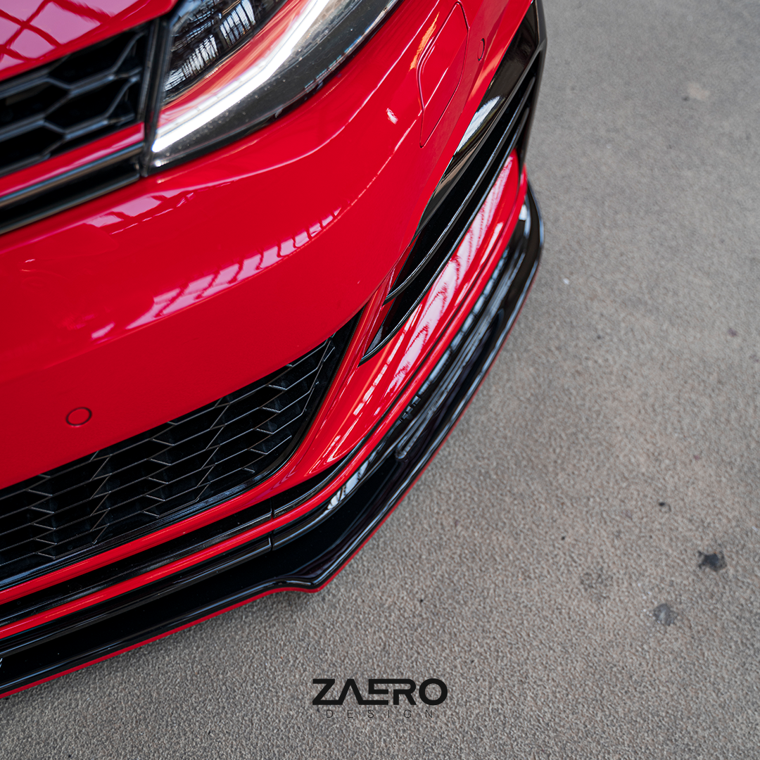 Zaero Design EVO-1 Front Lip/Splitter for Volkswagen Golf GTI TCR MK7.5 2018-2021