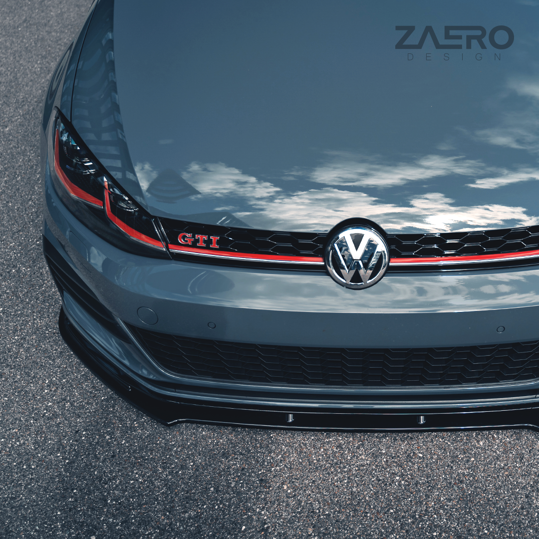 Zaero Design EVO-1 Front Lip/Splitter for Volkswagen Golf GTI TCR MK7.5 2018-2021