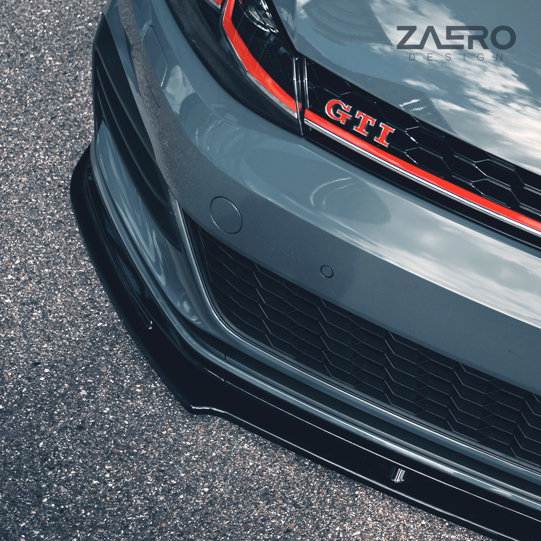 Zaero Design EVO-1 Front Lip/Splitter for Volkswagen Golf GTI TCR MK7.5 2018-2021