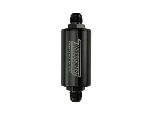 Turbosmart Inline Fuel Filter 10um -10AN Black - Image 1