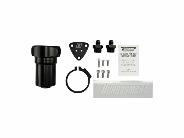 Turbosmart Fuel Filter Canister 10um -6AN Black - Image 5