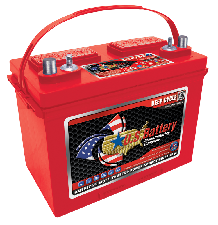 US Batteries US Battery US27DC XC2 12V 105Ah Deep Cycle Battery - Image 1