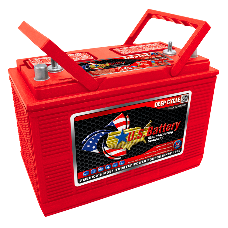 US Batteries US Battery US31DCXC2 12V 130Ah Deep Cycle Battery - Image 1