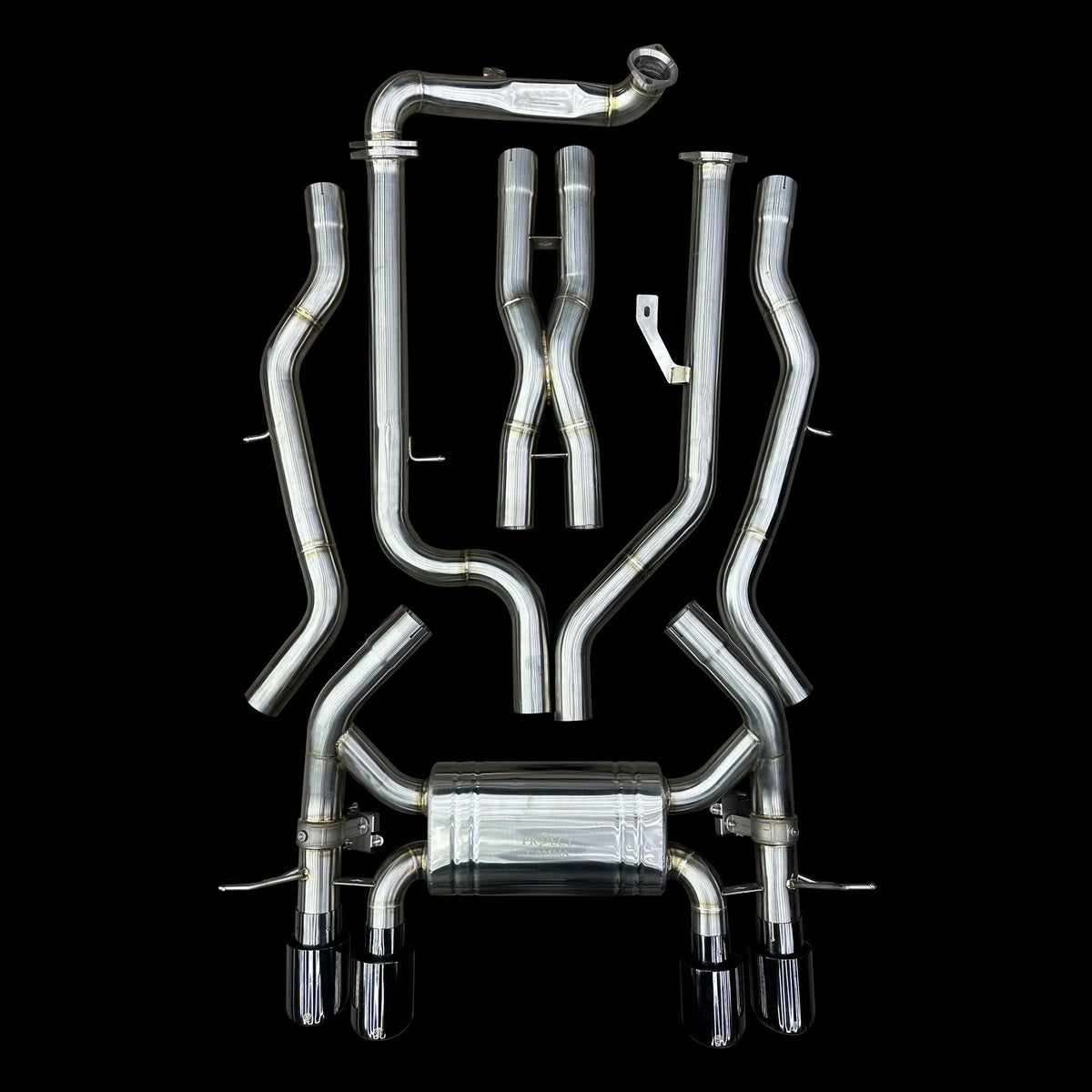ProjectGamma BMW M2 (G87) Equal Length Catback Stainless Steel Exhaust System