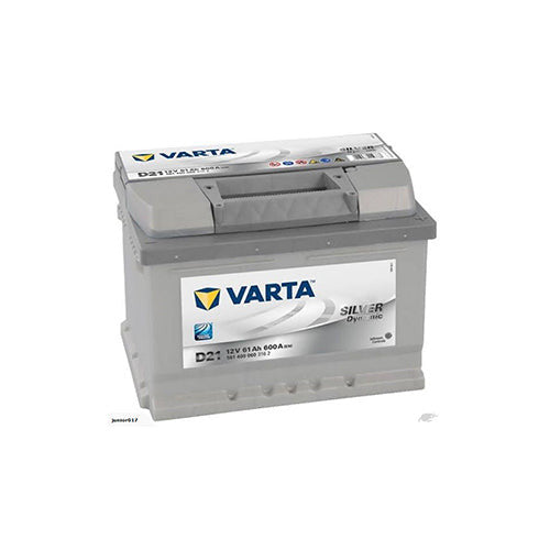 Varta D21 Silver Dynamic Battery - 600CCA 60Ah - Image 1