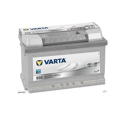Varta E38 Silver Dynamic Battery - 750CCA 74Ah - Image 1