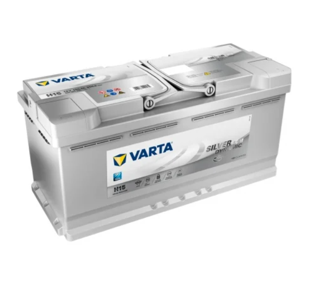 Varta H15 A4 LN6 Silver Dynamic AGM Battery - 950CCA 105Ah - Image 1