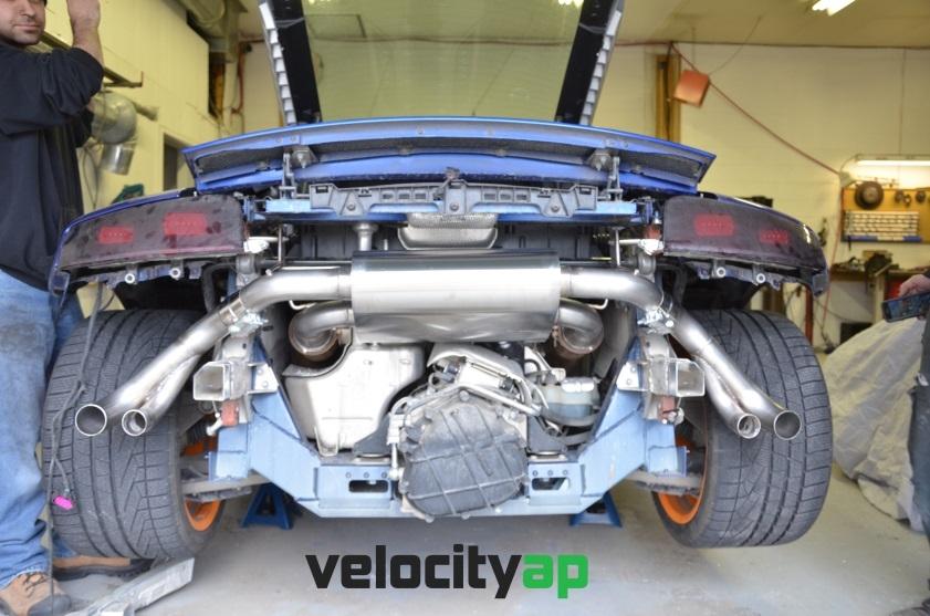 VelocityAP Audi R8 Stainless Steel Exhaust 'Sport' Sound Level
