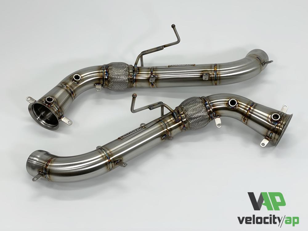 VelocityAP McLaren Cat Delete Pipes MP4-12C, 540S, 570S, 570GT, 600LT 650S, 675LT &amp; P1 MODELS