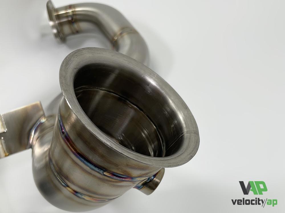 VelocityAP Aston Martin Vantage AMV8 2018-on 4.0TT Primary Race Downpipes