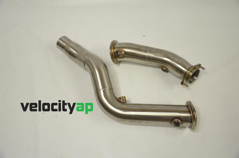 VelocityAP BMW M3 &amp; M4 F80, F82, F83 Cat Delete Downpipes