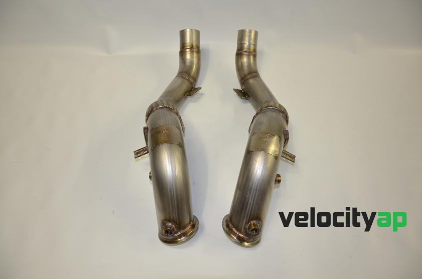 VelocityAP BMW X5M F15 & X6M F16 Cat Delete Downpipes 3.5