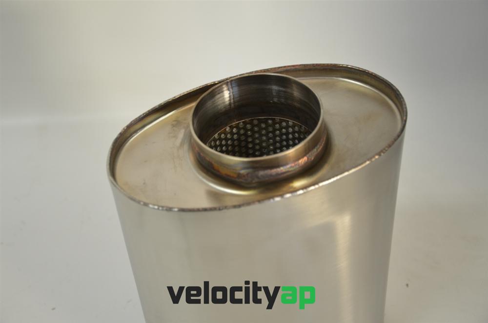 VelocityAP Race Muffler 2.5 Inlet Outlet 'Touring' Sound Level