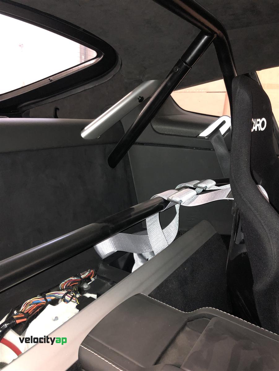 VelocityAP Aston Martin Vantage V8 &amp; V12 4 Point Harness Bar Half Cage
