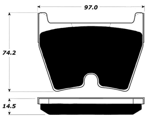 VelocityAP Audi RS3 &amp; TTRS Porterfield R4-S Brake Pads Front AP 1761.1